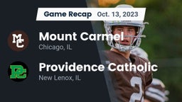 Recap: Mount Carmel  vs. Providence Catholic  2023