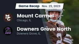 Recap: Mount Carmel  vs. Downers Grove North  2023