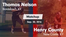 Matchup: Thomas Nelson High vs. Henry County  2016