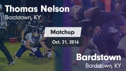 Matchup: Thomas Nelson High vs. Bardstown  2016