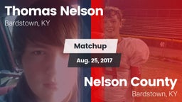 Matchup: Thomas Nelson High vs. Nelson County  2017