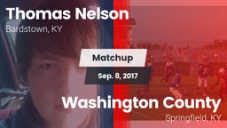 Matchup: Thomas Nelson High vs. Washington County  2017