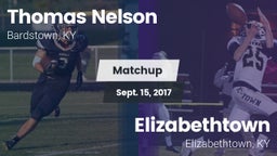 Matchup: Thomas Nelson High vs. Elizabethtown  2017
