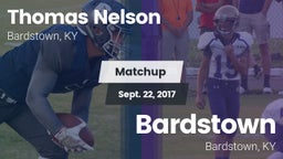 Matchup: Thomas Nelson High vs. Bardstown  2017