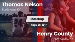 Matchup: Thomas Nelson High vs. Henry County  2017