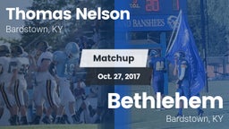 Matchup: Thomas Nelson High vs. Bethlehem  2017