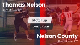 Matchup: Thomas Nelson High vs. Nelson County  2018