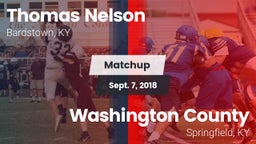 Matchup: Thomas Nelson High vs. Washington County  2018