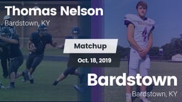 Matchup: Thomas Nelson High vs. Bardstown  2019
