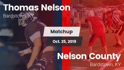 Matchup: Thomas Nelson High vs. Nelson County  2019