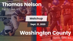 Matchup: Thomas Nelson High vs. Washington County  2020