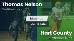 Matchup: Thomas Nelson High vs. Hart County  2020