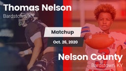 Matchup: Thomas Nelson High vs. Nelson County  2020