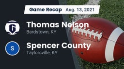 Recap: Thomas Nelson  vs. Spencer County  2021