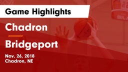 Chadron  vs Bridgeport  Game Highlights - Nov. 26, 2018