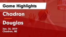 Chadron  vs Douglas  Game Highlights - Jan. 26, 2019