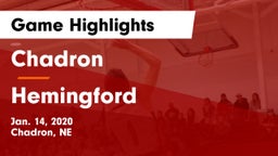 Chadron  vs Hemingford  Game Highlights - Jan. 14, 2020