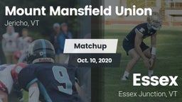 Matchup: Mount Mansfield vs. Essex  2020