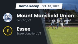 Recap: Mount Mansfield Union  vs. Essex  2020