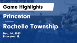 Princeton  vs Rochelle Township  Game Highlights - Dec. 16, 2023
