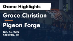 Grace Christian  vs Pigeon Forge  Game Highlights - Jan. 13, 2022