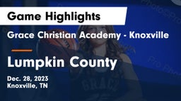 Grace Christian Academy - Knoxville vs Lumpkin County  Game Highlights - Dec. 28, 2023