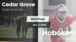 Matchup: Cedar Grove High vs. Hoboken  2020
