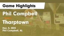 Phil Campbell  vs Tharptown  Game Highlights - Dec. 5, 2023