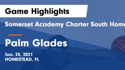 Somerset Academy Charter South Homestead vs Palm Glades Game Highlights - Jan. 25, 2021