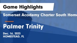 Somerset Academy Charter South Homestead vs Palmer Trinity  Game Highlights - Dec. 16, 2023