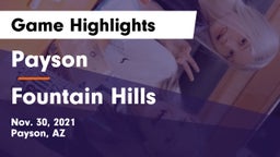Payson  vs Fountain Hills  Game Highlights - Nov. 30, 2021