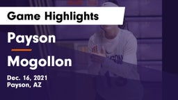 Payson  vs Mogollon Game Highlights - Dec. 16, 2021