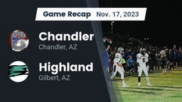 Recap: Chandler  vs. Highland  2023