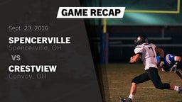 Recap: Spencerville  vs. Crestview  2016