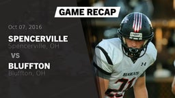 Recap: Spencerville  vs. Bluffton  2016