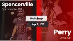 Matchup: Spencerville High vs. Perry  2017