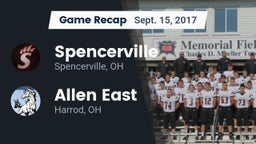 Recap: Spencerville  vs. Allen East  2017