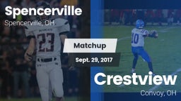 Matchup: Spencerville High vs. Crestview  2017
