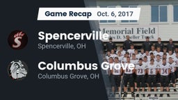 Recap: Spencerville  vs. Columbus Grove  2017