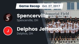 Recap: Spencerville  vs. Delphos Jefferson  2017