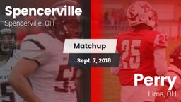 Matchup: Spencerville High vs. Perry  2018