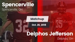 Matchup: Spencerville High vs. Delphos Jefferson  2018
