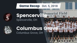 Recap: Spencerville  vs. Columbus Grove  2018