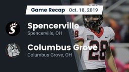 Recap: Spencerville  vs. Columbus Grove  2019