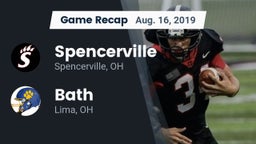 Recap: Spencerville  vs. Bath  2019