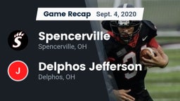 Recap: Spencerville  vs. Delphos Jefferson  2020