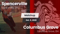 Matchup: Spencerville High vs. Columbus Grove  2020