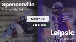 Matchup: Spencerville High vs. Leipsic  2020