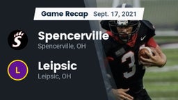 Recap: Spencerville  vs. Leipsic  2021