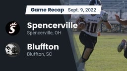 Recap: Spencerville  vs. Bluffton  2022